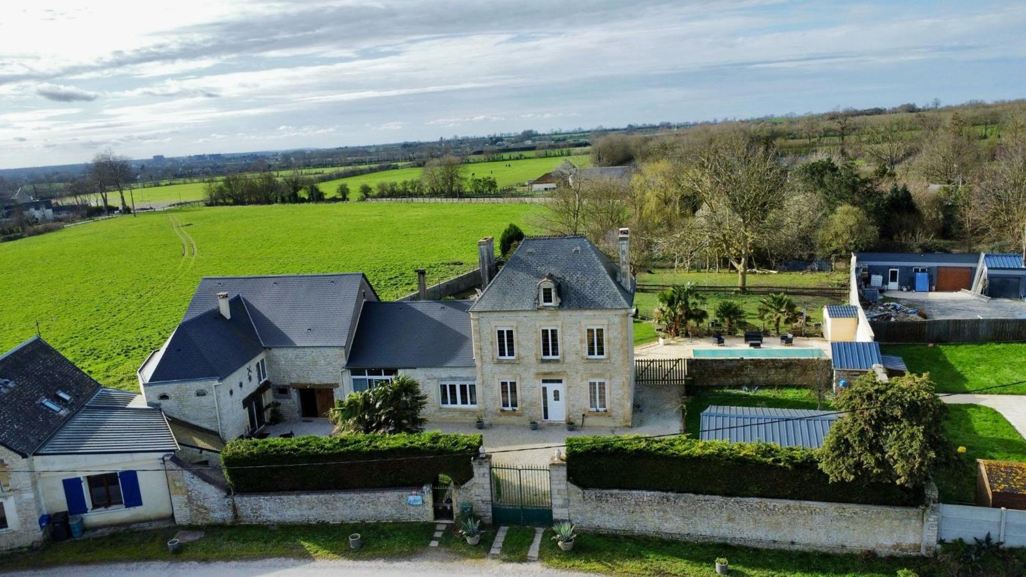 Gite Isigny Omaha Saint-Germain-du-Pert المظهر الخارجي الصورة